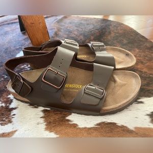 Birkenstock Mens 43 brown